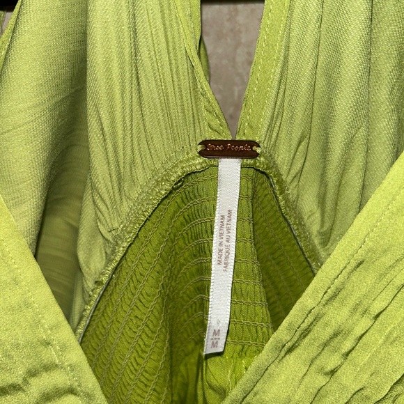 Free People Bonny Mini Dress (Medium) - Lime Green - Picture 7 of 7